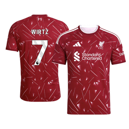 WIRTZ #7 Liverpool Hazai Futball 2026/27 Piros