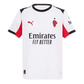 Játékos AC Milan Idegenbeli Soccer Mez 2025/26 Fehér