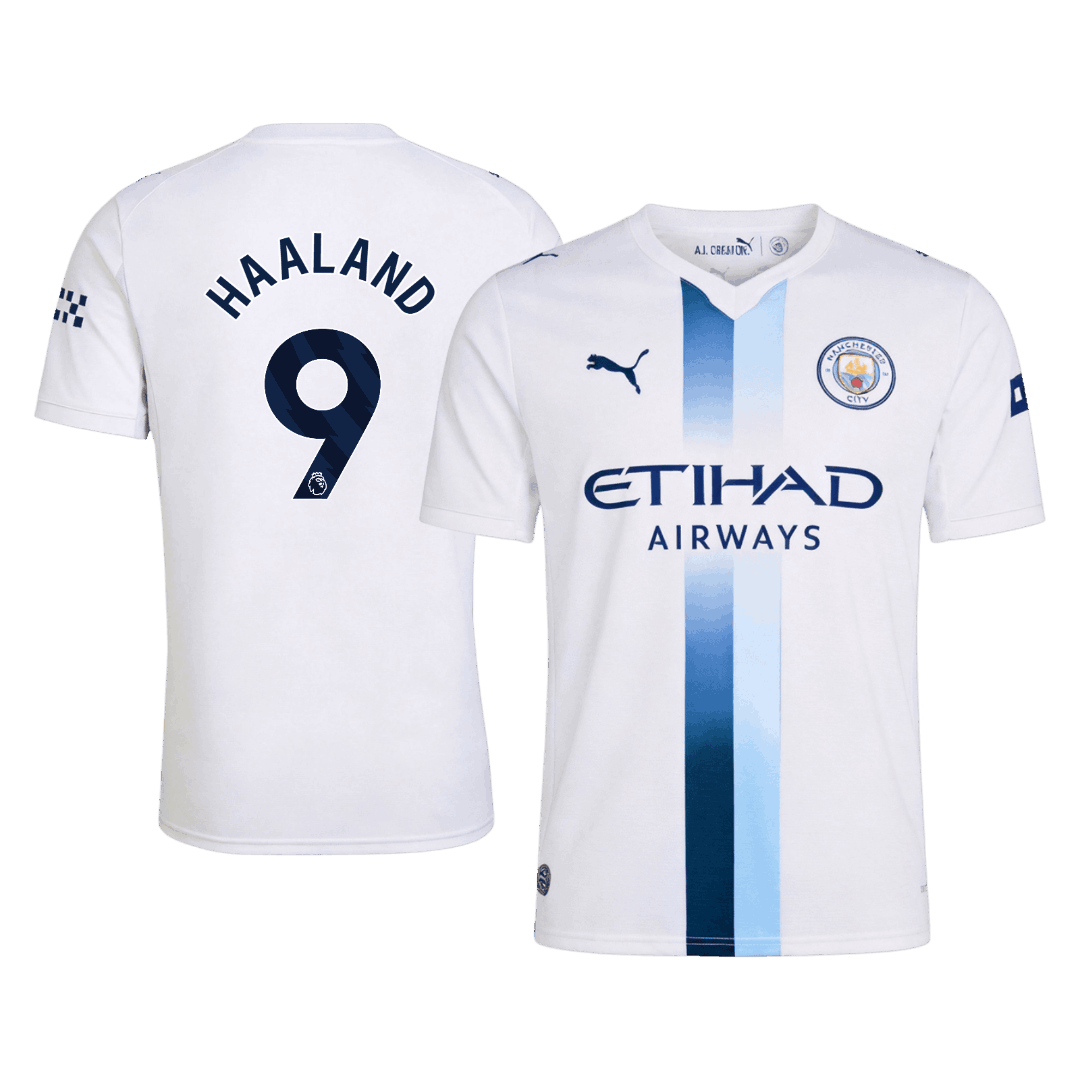 HAALAND #9 Manchester City Harmadik Mez 2026/27 Fehér