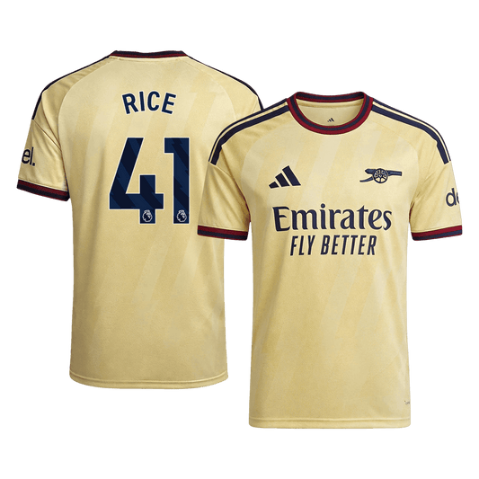 RICE #41 Arsenal Játékos Verzió Harmadik Mez 2026/27 Sárga