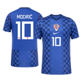 MODRIĆ #10 Horvátország Játékos Verzió Idegenbeli Mez Világbajnoki 2026 Kék