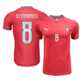 B.FERNANDES #8 Portugália Játékos Verzió Hazai Mez Világbajnoki 2026 Piros