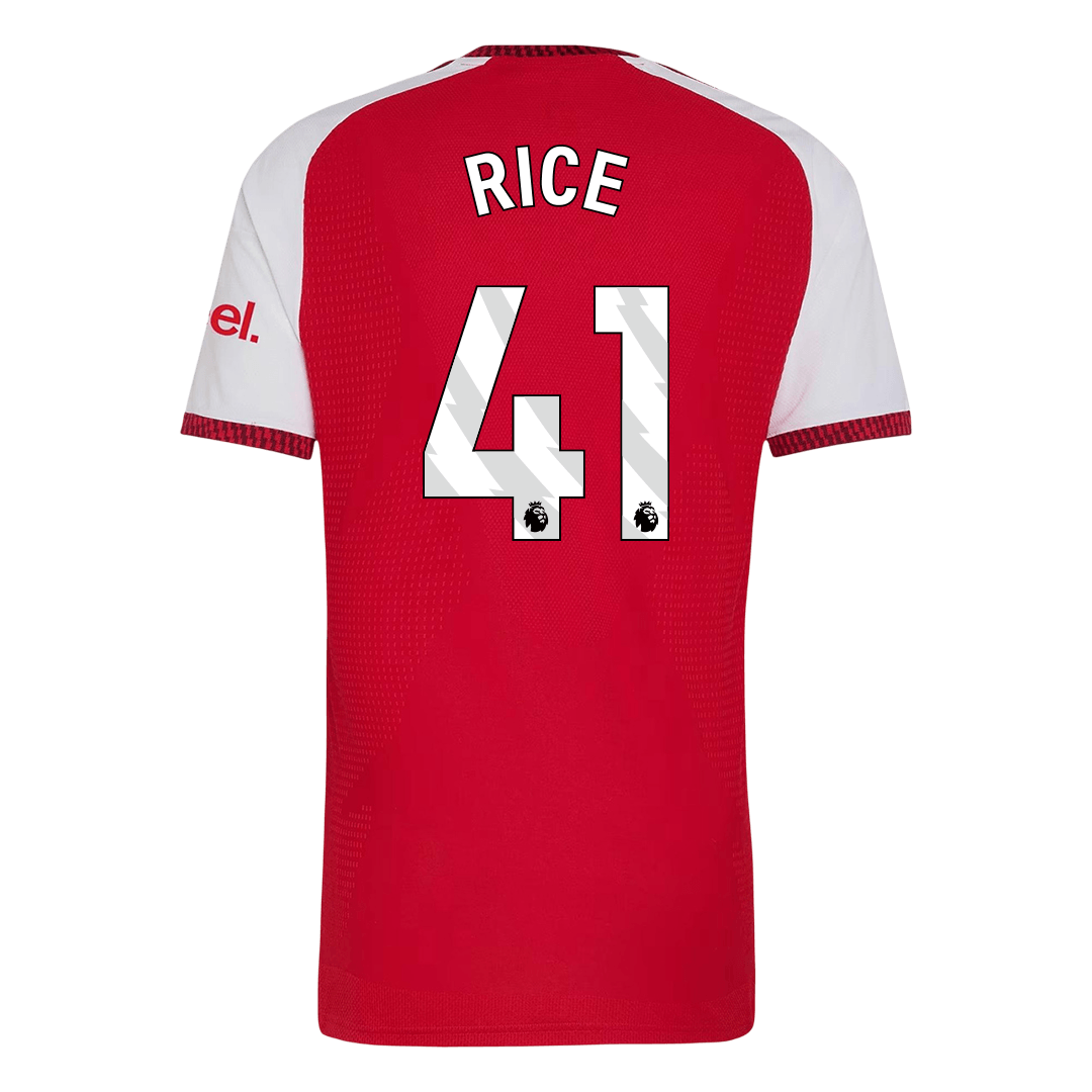 RICE #41 Arsenal Játékos Verzió Hazai Mez 2026/27 Piros