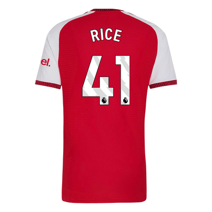 RICE #41 Arsenal Játékos Verzió Hazai Mez 2026/27 Piros
