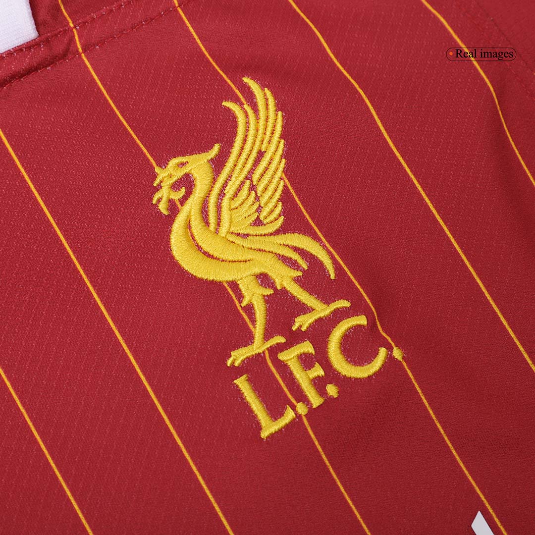DIOGO J. #20 Liverpool Otthon Soccer Mez Piros