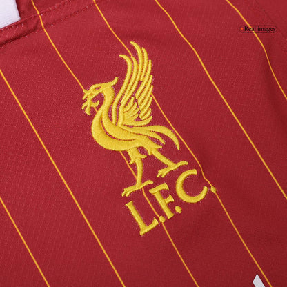 DIOGO J. #20 Liverpool Otthon Soccer Mez Piros