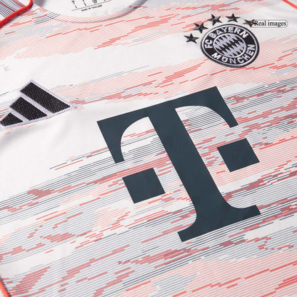 KANE #9 Bayern Munich Idegenbeli Soccer Mez 2025/26 Fehér