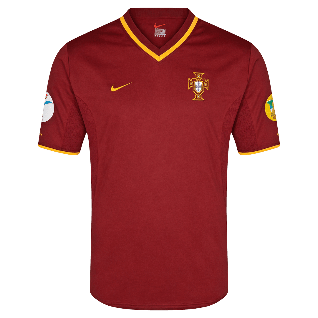Portugália Hazai Retro Futball Mez 2000 Piros