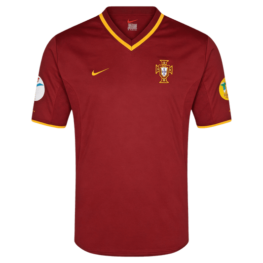 Portugália Hazai Retro Futball Mez 2000 Piros