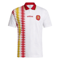 Spanyolország Idegenbeli Retro Futball Mez 1994 Fehér