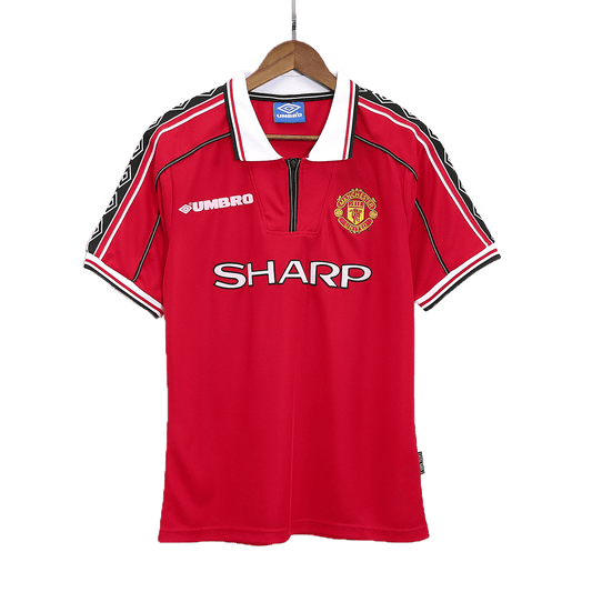 Manchester United Otthon Retro Futball Mez 98/00 Piros 2025/26