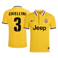 CHIELLINI #3 Juventus Idegenbeli Retro Futball Mez 2013/14