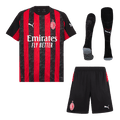 AC Milan Otthon Mez Szett (Mez + Nadrág + Zokni) 2025/26-piros&fekete