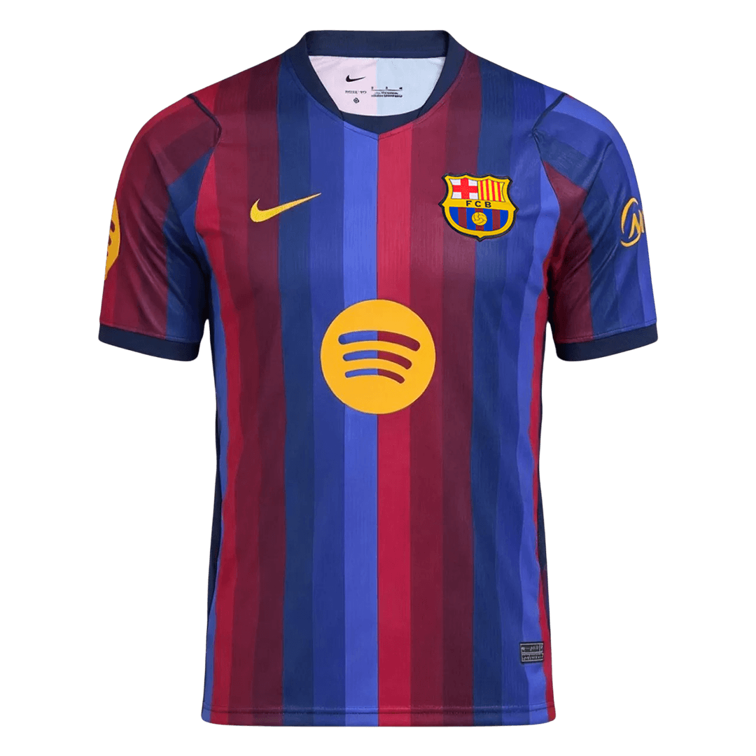 GAVI #6 Barcelona Játékos Verzió Hazai Mez 2026/27 Piros & Kék