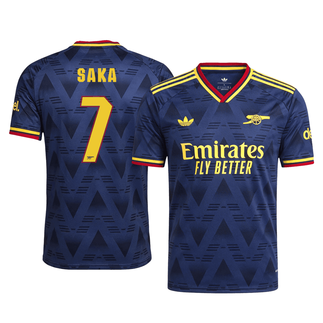 SAKA #7 Arsenal Játékos Verzió Idegenbeli Mez 2026/27 - UCL