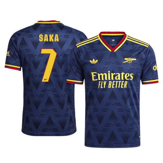 SAKA #7 Arsenal Játékos Verzió Idegenbeli Mez 2026/27 - UCL