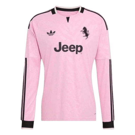 Juventus Idegenbeli Hosszú Ujjú Mez 2026/27 Rózsaszín