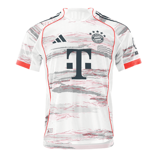 Játékos Bayern Munich Idegenbeli Soccer Mez 2025/26 Fehér