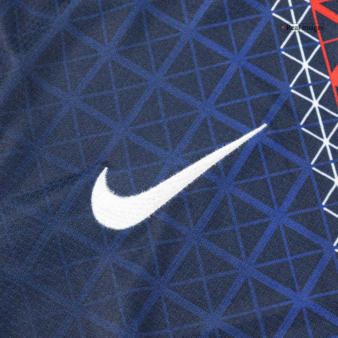 【Szuper Jó Minőségű】B.BARCOLA #29 PSG Otthon Soccer Mez 2025/26 Haditengerészet