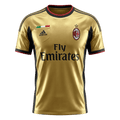 AC Milan Idegenbeli Retro Futball Mez 2013/14 Sárga