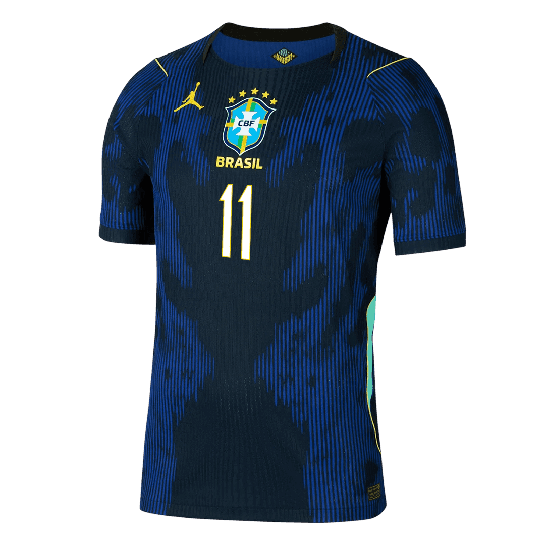 RAPHINHA #11 Brazília Játékos Verzió Idegenbeli Mez Világbajnoki 2026