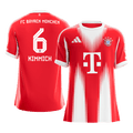 KIMMICH #6 Bayern Munich Hazai Futball Mez 2025/26 Piros