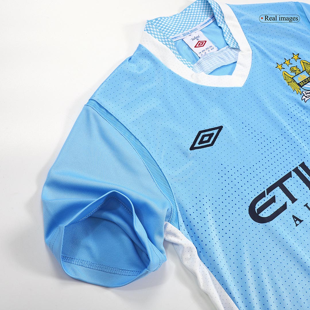 Manchester City Otthon Retro Futball 2011/12 Kék