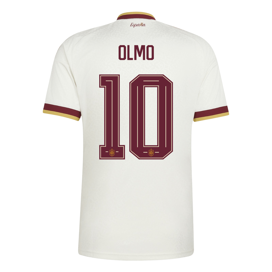 OLMO #10 Spanyolország Idegenbeli Mez 2026 Fehér