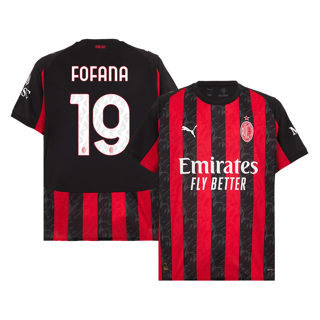 FOFANA #19 AC Milan
 Otthon Futball Mez 2025/26