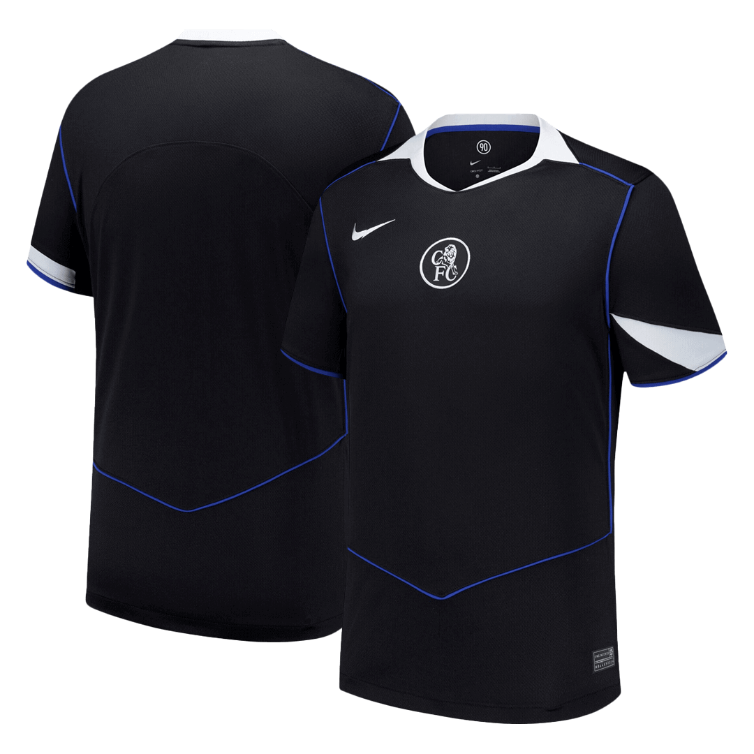 Chelsea Idegenbeli Harmadik Mez Szett (Mez+Nadrág) 2025/26 Fekete