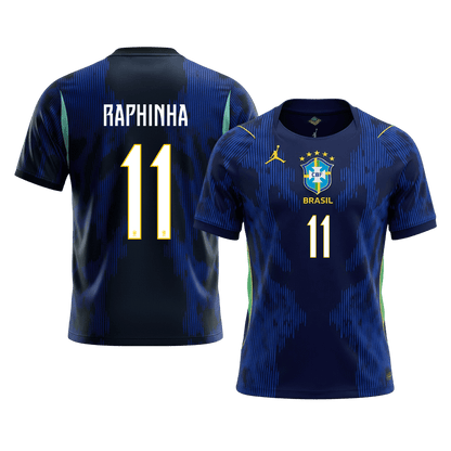 RAPHINHA #11 Brazília Idegenbeli Mez 2026 Sötétkék