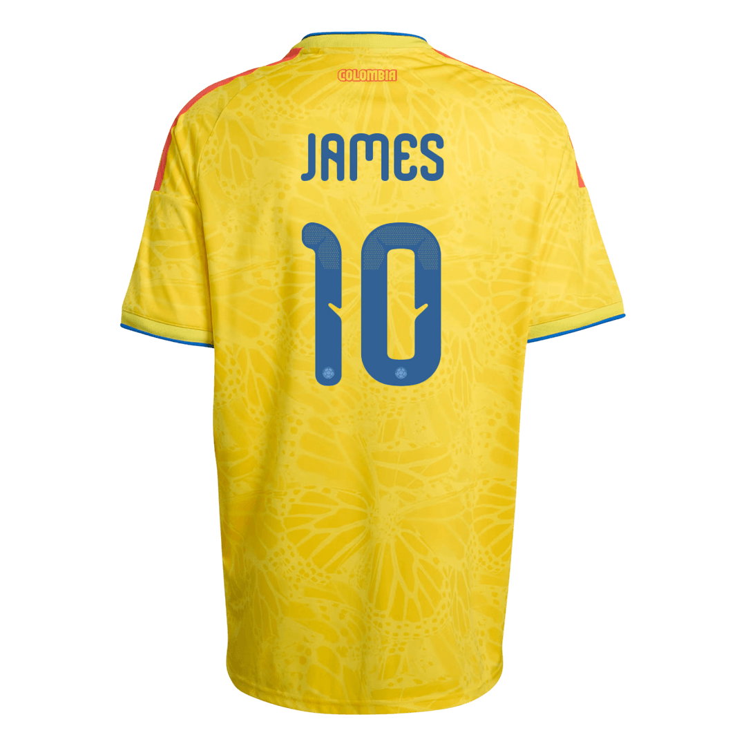 JAMES #10 Kolumbia Hazai Mez 2026 Sárga