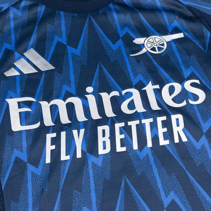 ØDEGAARD #8 Arsenal Játékos Idegenbeli Mez 2025/26 Kék