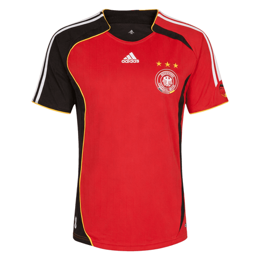 Németország Idegenbeli Retro Futball Mez 2006 Piros