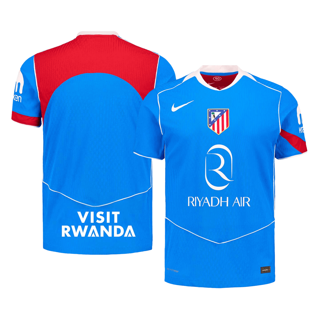 Atletico Madrid Játékos Harmadik Mez 2025/26 Kék