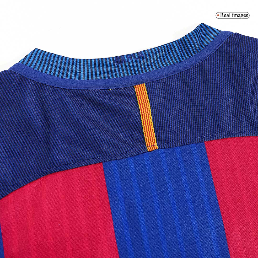 Barcelona Otthon Retro Futball Mez 2016/17 Piros&Kék