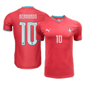BERNARDO #10 Portugália Játékos Verzió Hazai Világbajnoki Mez 2026 Piros