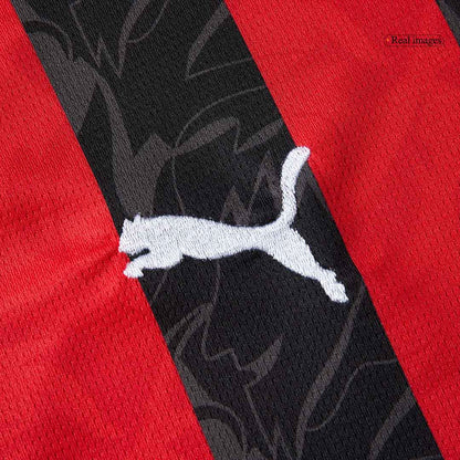 PULISIC #11 AC Milan Otthoni Soccer Mez 2025/26 Piros&Fekete