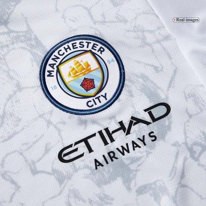 HAALAND #9 Manchester City Futball Mez 2025/26 Fehér