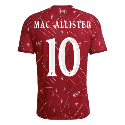 MAC ALLISTER #10 Liverpool Hazai - UCL Futball 2026/27 Piros