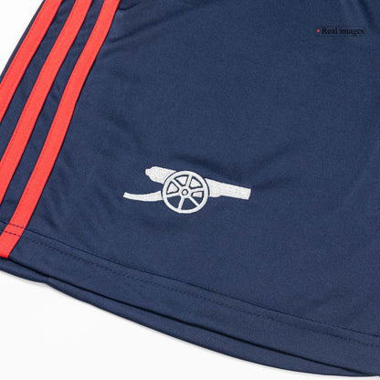 Arsenal Idegenbeli Soccer Mez Készlet(Mez+Rövidnadrág) 2025/26 Kék