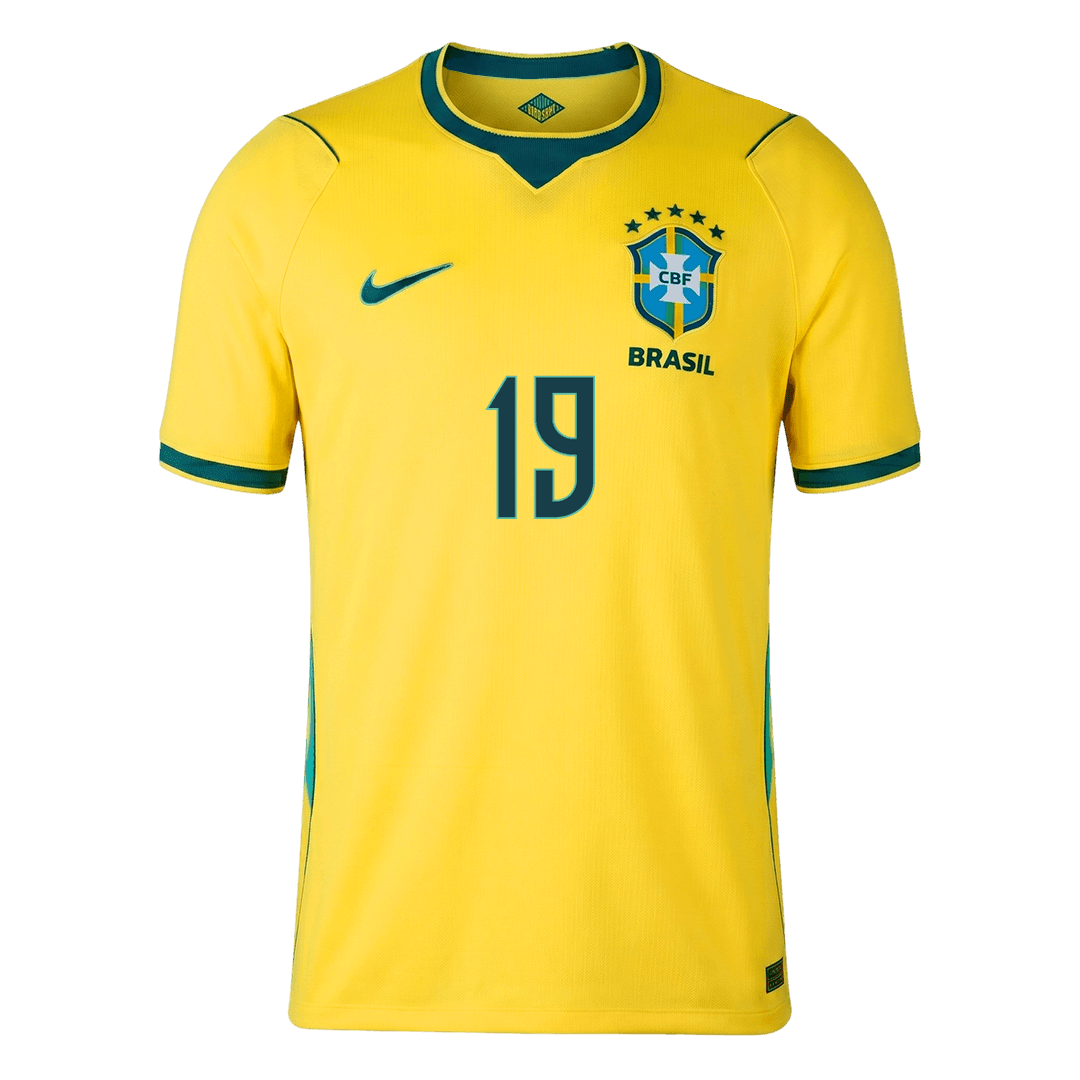 ENDRICK #19 Brazília Hazai Mez 2026 Sárga