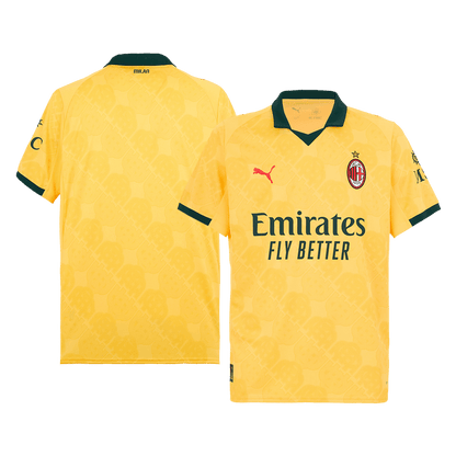 AC Milan Harmadik idegenbeli mérkőzés Soccer Mez 2025/26 Sárga