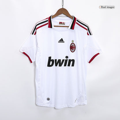 AC Milan Idegenbeli Retro Futball Mez 2009/10 Fehér 2025/26