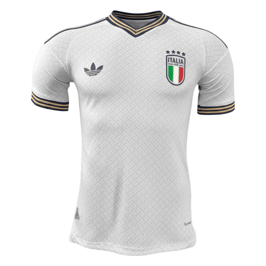 Italy Játékos Verzió Idegenbeli Mez World Cup 2026 Fehér