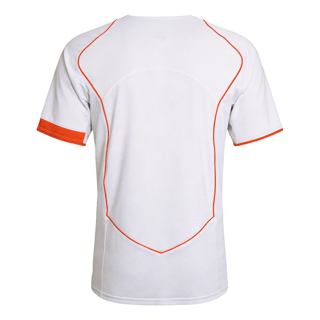 Hollandia Idegenbeli Retro Futball Mez 2004 Fehér