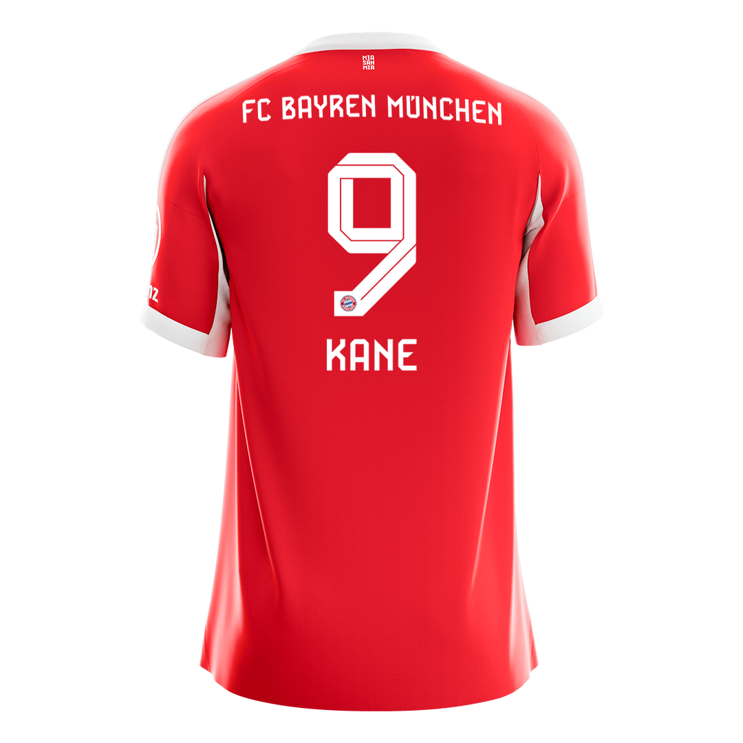KANE #9 Bayern Munich Hazai World Cup Futball Mez 2025/26 Piros