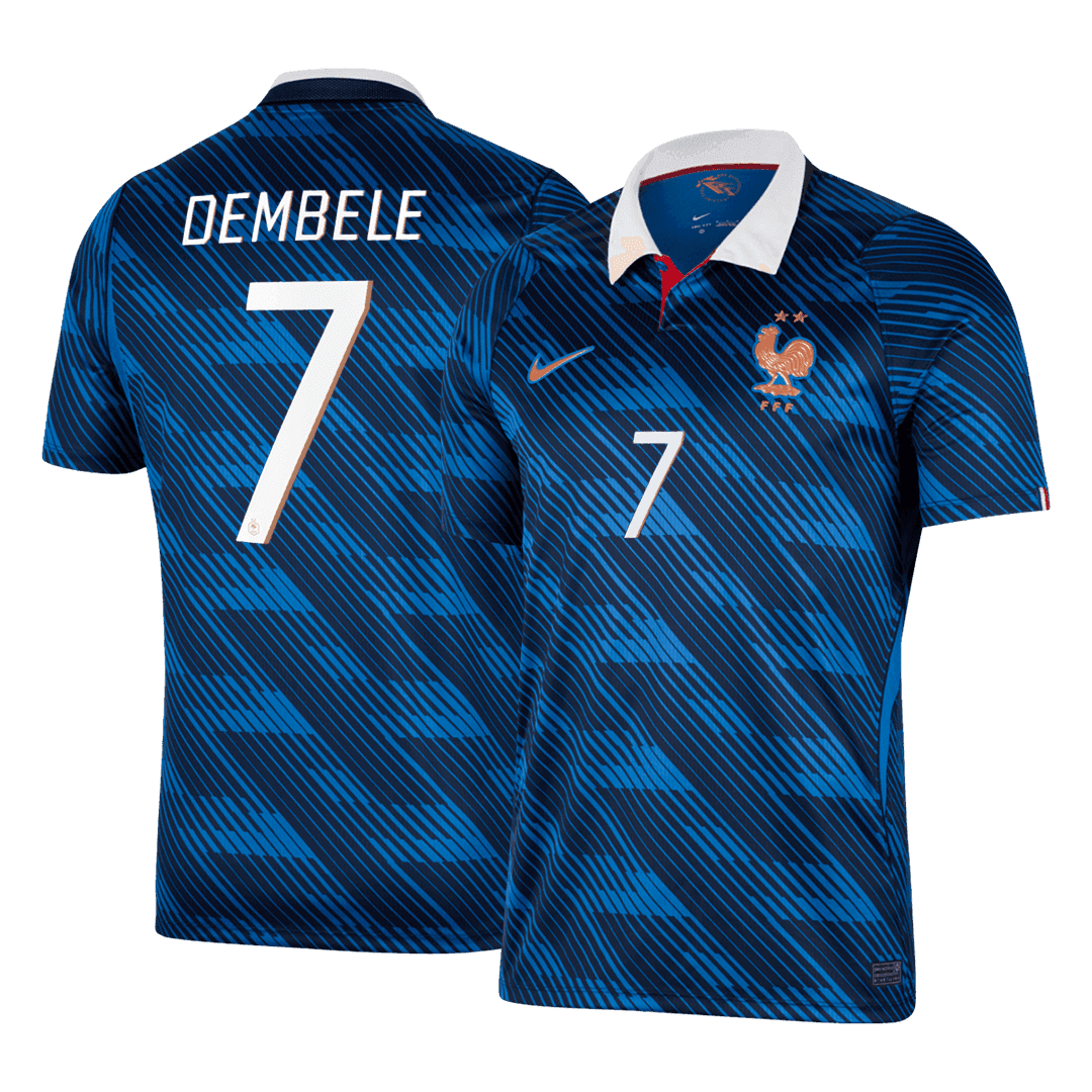 DEMBÉLÉ #7 Franciaország Hazai Világbajnoki Mez 2026 Kék