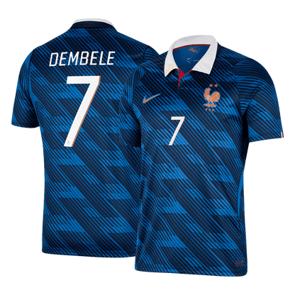 DEMBÉLÉ #7 Franciaország Hazai Világbajnoki Mez 2026 Kék