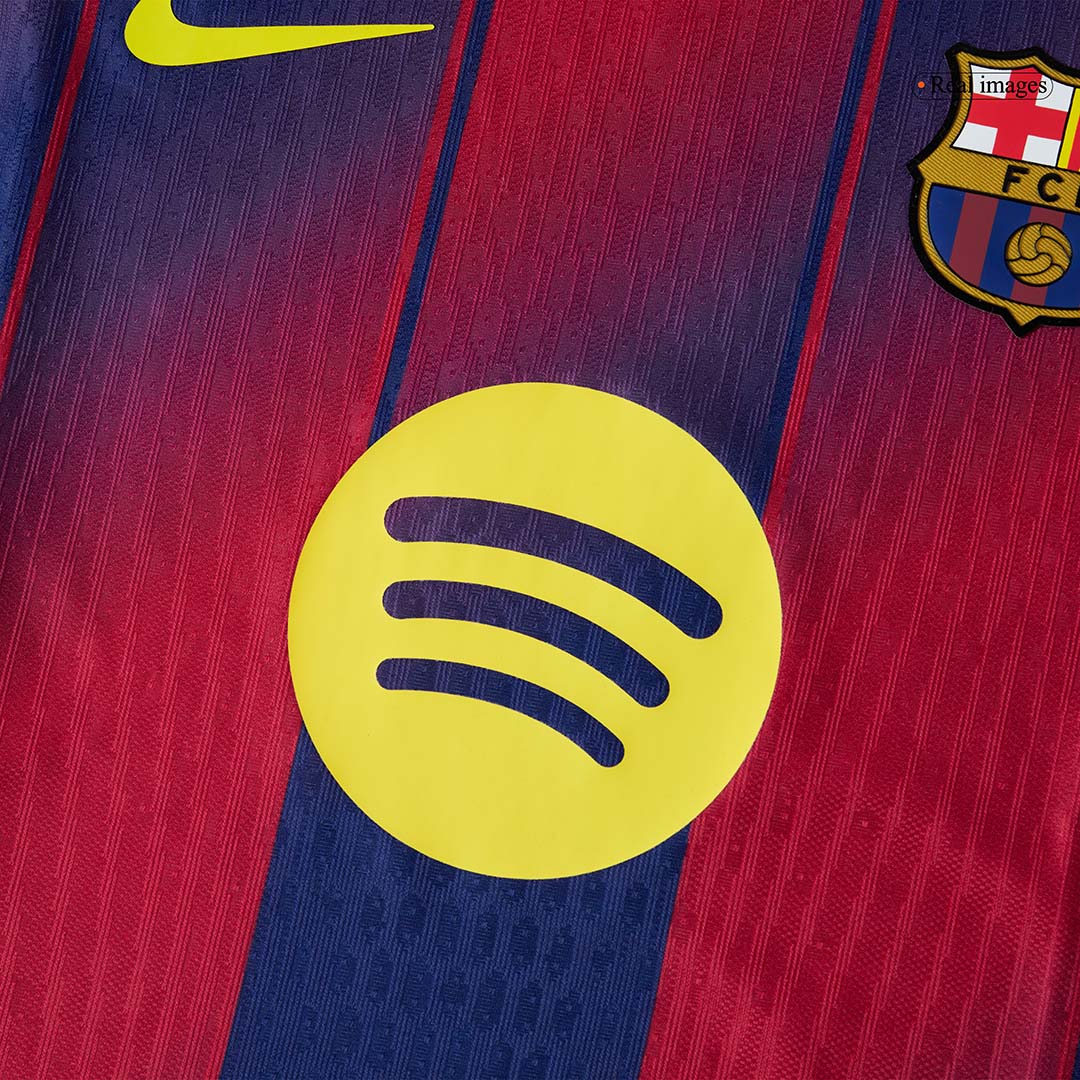 PEDRI #8 Játékos Barcelona Otthon Soccer Mez 2025/26 Piros&Kék